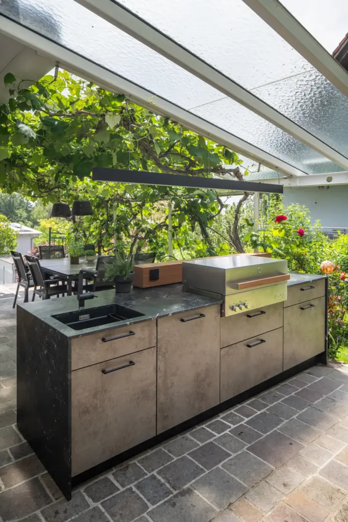 Outdoorküche Familie W