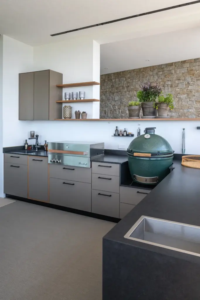 Outdoorkueche Familie P