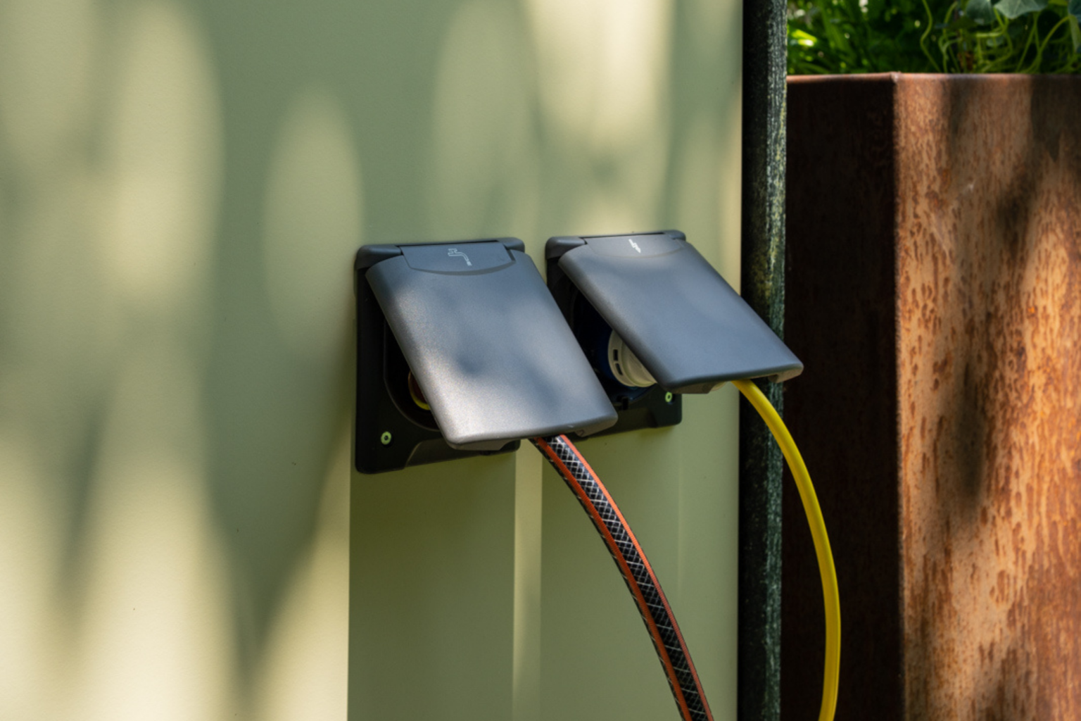 Plug and Play Anschluss Wasser und Schluss Detailansicht
